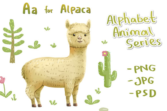 A for Alpaca: A Charming Alphabet for Creative Projects