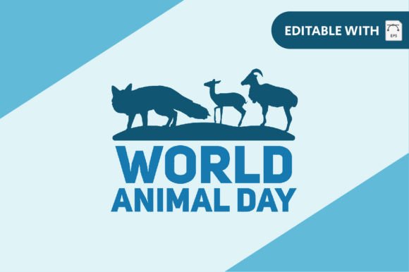 Animal Day Logo - World Animal Day #13 Design Vector Graphic