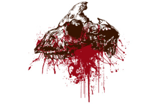 Animal Skull with Blood: A Deep Dive Into a Bold Typeface