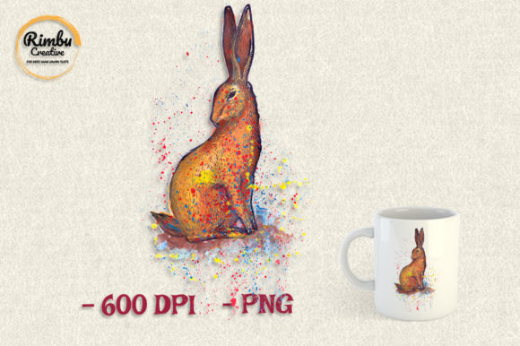 Bringing a Hand-Drawn Touch to Your Brand with Rabbit Watercolor Clipart