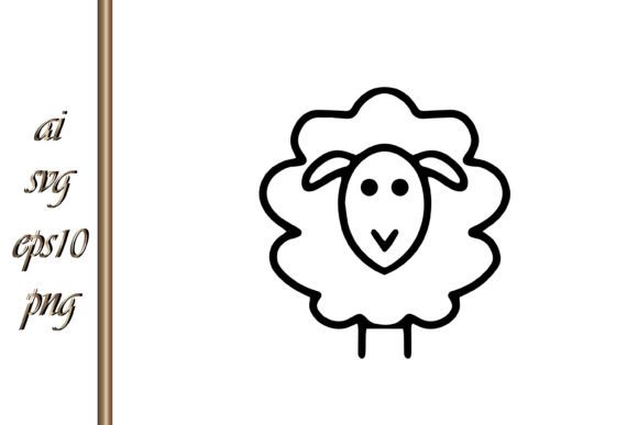 Ewe Animal Sketch Hand Drawn Clipart: A Designer's Honest Take