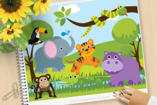 Savannah Zoo Animal Clipart: A Designer's Field Guide
