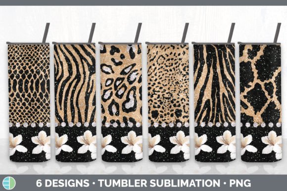 Tan Animal Print Tumbler: A Bold Design Bundle