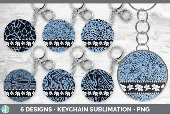 Unleashing the Blue Animal Print Keychain Bundle | Flow