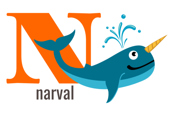 Unlocking Playful Branding with N Card Alphabet Animal