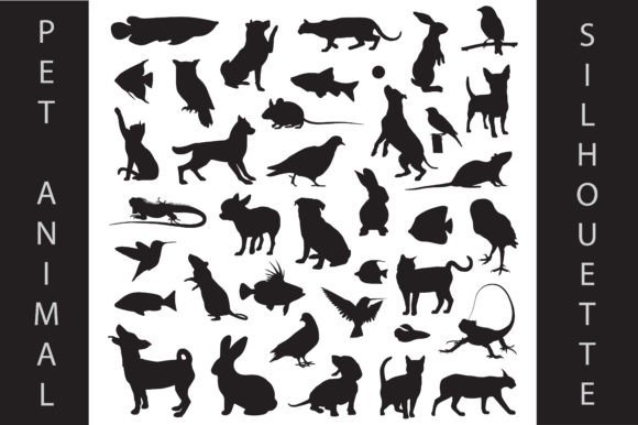 Using Pet Animal Home Silhouette for Authentic Branding