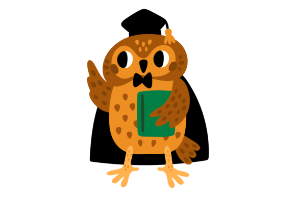 Wise Owl Character: A Playful Twist on a Classic Symbol
